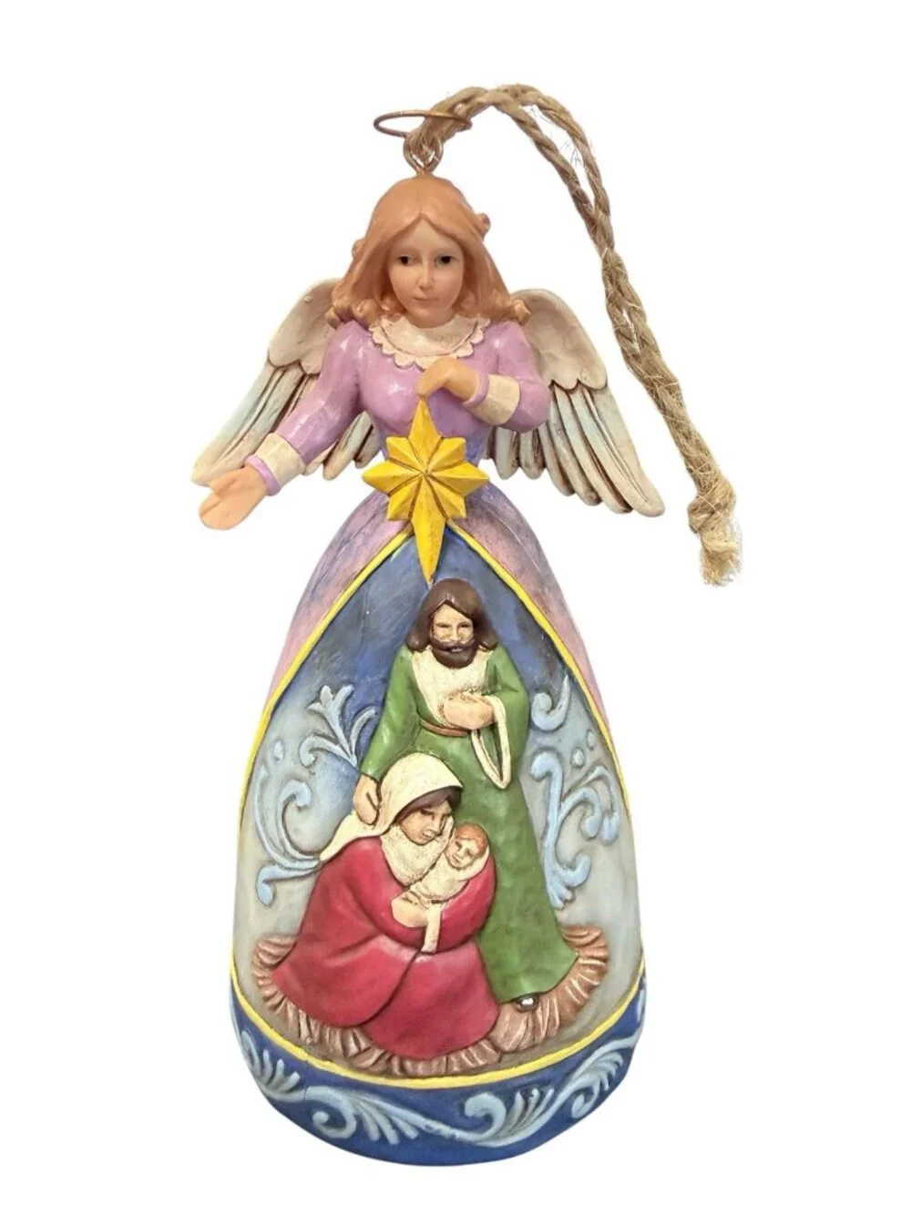 Jim Shore Heartwood Creek Angel Ornament Nativity Scene 4011913 New Open Box '08